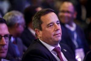Centre-right opposition leader John Steenhuisen of the Democratic Alliance (DA) said he was ready to negotiate with the ANC to help form a government that would exclude the radical left EFF and MK parties.  By PHILL MAGAKOE (AFP)