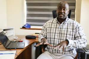 CFK Africa head Jeffrey Okoro says the slums are ripe to develop light industry. By SIMON MAINA (AFP)