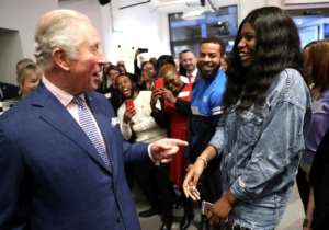 Charles is praised for his work with disadvantaged young people and the black community.  By Chris Jackson (POOL/AFP)