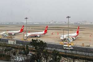 China ordered its domestic airlines to ground their fleets of Boeing 737 MAX 8 planes. By STR (AFP)