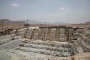 Construction of the Grand Ethiopian Renaissance Dam began in 2012 but the controversial project has raised concern in Egypt which says it would severely reduce its much-needed water supplies.  By ZACHARIAS ABUBEKER (AFP/File)