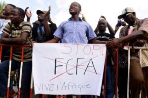 Critics say a peg, or fixed rate of the CFA franc to the euro forces African central banks to coordinate their monetary policies with Europes, which is not necessarily in their interests.  By SEYLLOU (AFP)