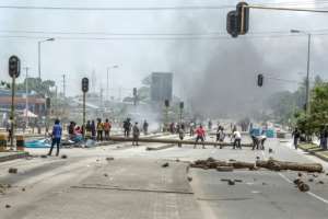 Days of protests broke out over alleged rigging and state violence.  By - (AFP)
