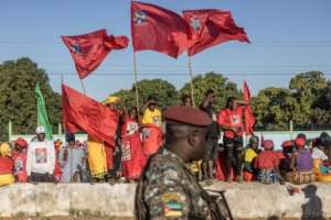 Despite criticism and disillusion Frelimo has been in power since independence from Portugal half a century ago.  By MARCO LONGARI (AFP)