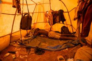 Diggers say they have no choice but to continue to work.  By Jospin Mwisha (AFP)