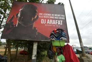 DJ Arafat made his breakthrough with the hit Jonathan in 2003.  By SIA KAMBOU (AFP)