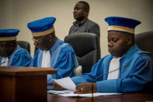DR Congos Constutional Court upheld the electoral commission result that gave Tshisekedi 38.57 of the vote, against Fayulus 34.8 percent.  By Caroline THIRION (AFP)