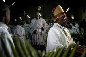 DR Congos powerful Catholic Church, which sent more than 40,000 observers to monitor the vote, says it knows who won and urged the election commission to publish the results in keeping with truth and justice.  By JOHN WESSELS (AFP/File)