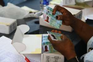 Election officials recently extended the deadline for collecting the PVCs, with more than 10 million new voters on the register.  By PIUS UTOMI EKPEI (AFP)