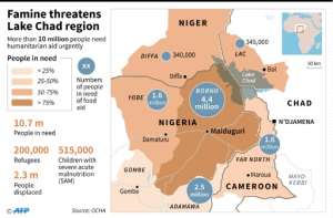 Famine threatens Lake Chad region