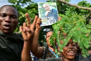 Fayulu accuses Kabila and Tshisekedi of staging an electoral coup.  By TONY KARUMBA (AFP/File)