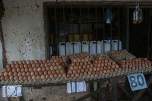 Food inflation in Malawi rose to 38.5 percent in February, adding to economic pressures in the country which holds elections in September.  By AMOS GUMULIRA (AFP)