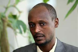 Former Chadian rebel leader Yaya Dillo Djerou.  By THOMAS COEX (POOL/AFP/File)