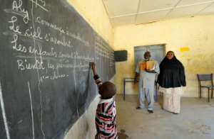 French dominates education in Mali.  By Sia KAMBOU (AFP)