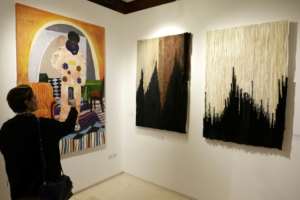 Galleries have expanded to Marrakesh in response to the art fairs success.  By Abdel Majid BZIOUAT (AFP)