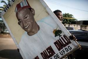 Guinean opposition leader and former prime minister Cellou Dalein Diallo has condemned the vote as an electoral charade.  By JOHN WESSELS (AFP/File)