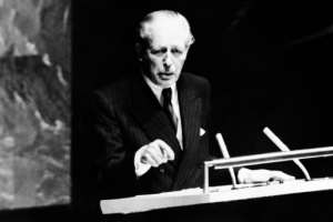 Harold Macmillan delivers his Wind of Change speech.  By - (AFP/File)