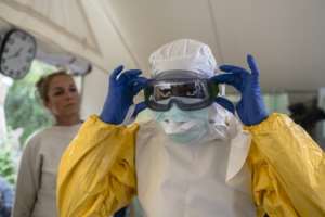 Health teams have stepped up checks across DR Congo and neighbouring countries as the Ebola outbreak gathers pace.  By Tony KARUMBA (AFP)