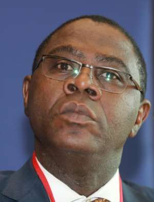 Henri-Marie Dondra is critical of the current government and what he calls its authoritarian drift.  By JACQUES DEMARTHON (AFP)