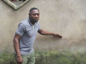 Hummel Tsafack says the most recent flood a week ago was worse than the one in July.  By Adrien MAROTTE (AFP)