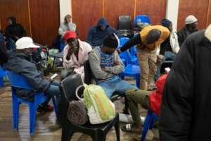 Hundreds of immigrants have returned home or taken refuge in community centres as anti-immigrant sentiment flares.  By RODGER BOSCH (AFP)