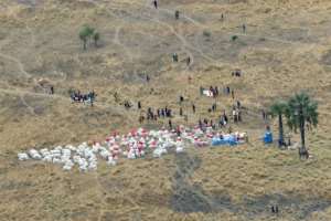 If stability prevails the Mogok airdrop could be the last, World Food Programme official Matthew Hollingworth said.  By TONY KARUMBA (AFP/File)