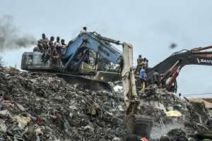 In recent days the government had announced operations to evict residents and secure the area surrounding the landfill due to risk of landslides.  By - (AFP)