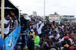 It is Nigerias entertainers and pop stars, icons whose influence stretches across social classes, rather than politicians who are supporting the movement.  By Pierre FAVENNEC (AFP)