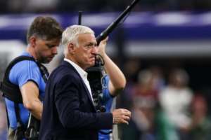 It was a bitterly disappointing match for France coach Didier Deschamps.  By FRANCK FIFE (AFP)