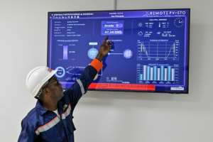 Ivory Coast aims to generate nearly half of its energy from renewable sources by 2030.  By Sia KAMBOU (AFP)