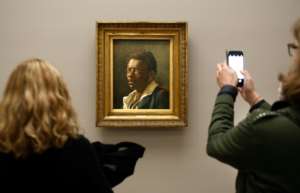 Joseph, who was Haitian, was painted often by Theodore Gericault and figured prominently in The Raft of the Medusa (unseen). By FRANCOIS GUILLOT (AFP)