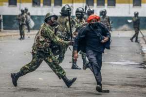 Kenyan security forces have been accused of dozens of abductions targeting government critics.  By Luis TATO (AFP/File)