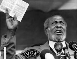 Kenyas Jomo Kenyatta in 1969.  By  (AFP/File)