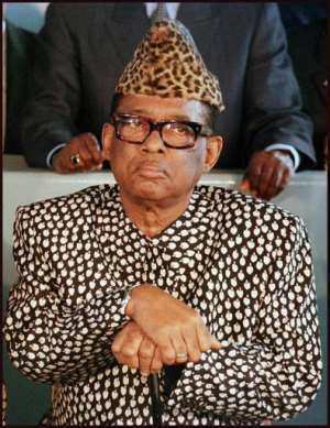 Known as the leopard king, Joseph Mobutu Sese Seko ruled Zaire from 1965 until May 1997, when he was ousted by rebel chief Laurent Desire Kabila who renamed the country Democratic Republic of Congo