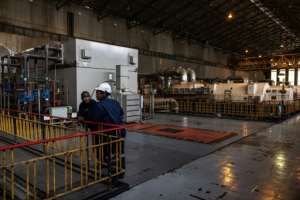 Komati is the first coal plant scheduled for decommissioning, with five of the remaining 14 ones meant to follow by 2030.  By PAUL BOTES (AFP)