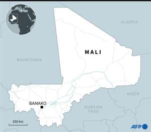 Land borders with Mali have been cut off except for the frontiers with Mauritania and Algeria, which are not members of the regional bloc ECOWAS, and Guinea.  By Elonore HUGHES (AFP)