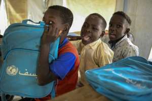 Laughter fills the camp now, but most of the children had arrived traumatised by horrors including starvation and rocket fire.  By Khaled DESOUKI (AFP)