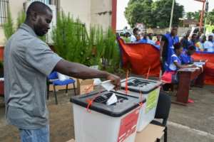 Liberia has won praise for a lively, yet so far peaceful, campaign in a country that was scarred by years of civil war