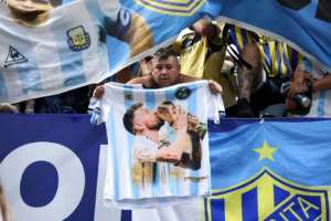 Lionel Messi inspired World Cup holders Argentinas great escape over Egypt.  By Justin Setterfield (GETTY IMAGES NORTH AMERICA/AFP)