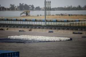 Lobito Atlantic Railway is responsible for freight traffic.  By Phill Magakoe (AFP)