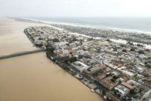Located in northern Senegal between the Atlantic Ocean and the Senegal River, Saint-Louis is rarely mentioned in the history of the slave trade.  By PATRICK MEINHARDT (AFP)