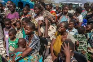 Luwani officials say more than 500 individuals have been processed to leave the camp.  By Amos Gumulira (AFP)