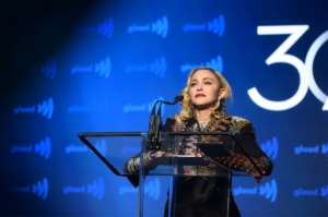 Madonna discovered the Malawian musician in 2018 and was executive producer of a documentary about him titled Lazarus.  By Jamie McCarthy (GETTY IMAGES NORTH AMERICA/AFP)
