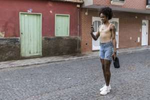 Make-up artist Leonardo Oliveira says outside influences have helped.  By PATRICK MEINHARDT (AFP)