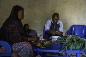 Many in the eastern DRC trust faith healers like Mariam Kabika (L) and Dauda Tshimanga (R) more than medics.  By Glody MURHABAZI (AFP)
