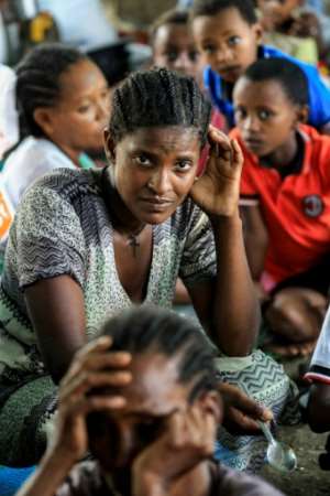 Many of the Ethiopian refugees fear they will be in Sudan for a long time until peace is restored at home.  By ASHRAF SHAZLY (AFP)
