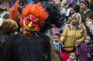 Marked in different manners across the country, some Boujloud festivals attract Moroccans from across the country who come to proudly show off their local traditions.  By FADEL SENNA (AFP)