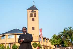 Mongambi uses rap to bring the gospel to Kinshasas youth.  By Hardy BOPE (AFP)