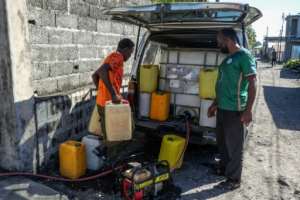 Moronis water network was built when its population was a quarter of todays size.  By Ibrahim YOUSSOUF (AFP)