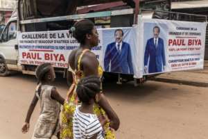 Most Cameroonians have never known another presidentp.  By MARCO LONGARI (AFP)